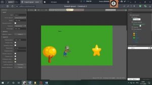 видео урок создания игры кликера в  Construct 3 с зомби