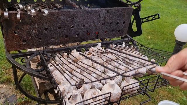Готовлю ВСЁ ЛЕТО! И мяса НЕ НАДО! ОБАЛДЕННЫЕ шампиньоны на ГРИЛЕ!