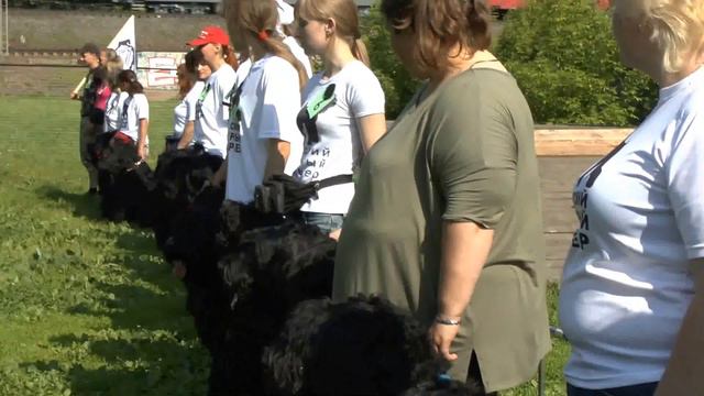 Парад участников соревнований Стенка на стенку ршрчт