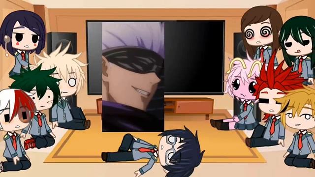 [ MHA ] class 1-a react to deku's future | deku as gojo | gojo satoru | gacha смотреть онлайн