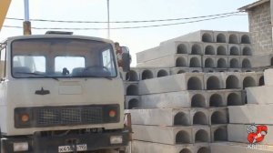 №5 Погрузка изделий, лотки ЖБИ спецтехникой