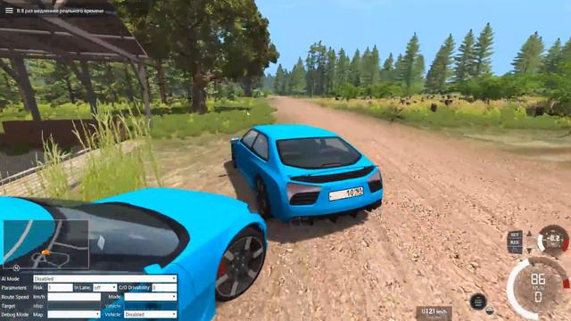 BeamNG Drive  Ралли гонки почти получились... Бот идиот вернулся!