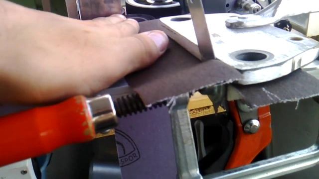 нарезаем шлифленту для гриндера смотреть онлайн