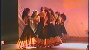 Dança espanhola - Espetáculo Luz, Câmera e Ação - 1997