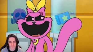 СЕСТРА КЭТНЕПА - НОВЫЙ ПЕРСОНАЖ ПОППИ ПЛЕЙТАЙМ 3 - CATNAP Has an EVIL TWIN SISTER! Cartoon Animatio