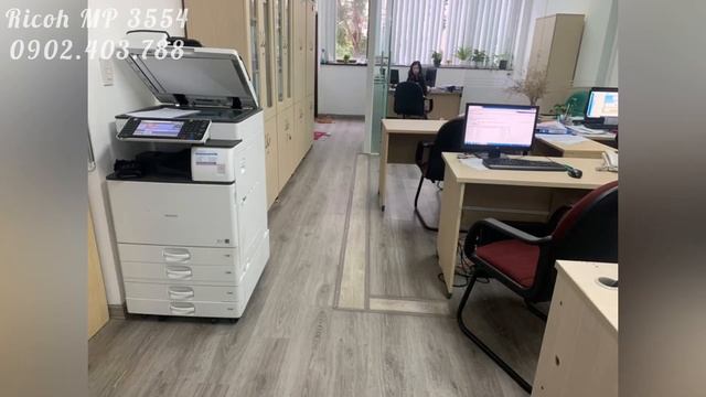 Máy photocopy Ricoh MP 3554 смотреть онлайн