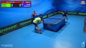 19:45 Nazarii Haievyi - Vitalii Krokhmal West 4 WIN CUP 15.11.2023 | TABLE TENNIS WINCUP