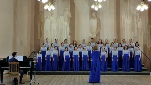 Белорусская народная песня "За рэчкаю, за ракой", обр. А. Ращинского