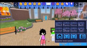 roblox gacha online making emo outfit