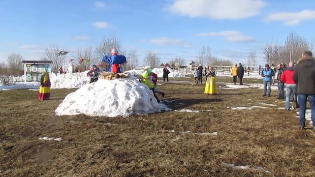 Широкая масленица в ИКЦ " Русский парк" с т.к. Мария-ТУР Переславль часть 2 смотреть онлайн