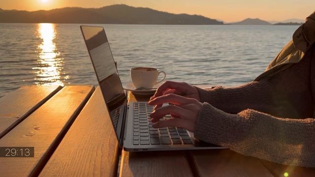 STUDY WITH ME ?? calm lo-fi music & deep focus, flow state / countdown, 1-hour real time