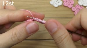 Вязание ЦВЕТКА крючком ЛЕГКО, ПРОСТО И БЫСТРО! Цветы мастер-класс Beautiful Flower Crochet Pattern