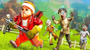 ВЫЖИТЬ ЛЮБОЙ ЦЕНОЙ! ПОБЕГ ОТ АРМИИ ЗОМБИ! ОПАСНОЕ ВЫЖИВАНИЕ В СКРАП МЕХАНИК (Scrap Mechanic)