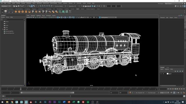 3 Ways to Render Wireframes in Maya