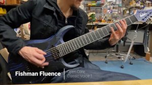 Fishman Fluence VS EMG Seven String Shootout | Open Core and Modern, EMG 81-7, EMG 57-7