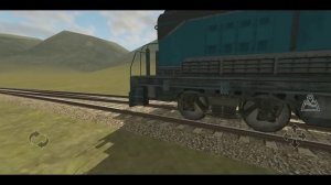 Train and rail yard simulator #1 - Coupling Cars GamePlay