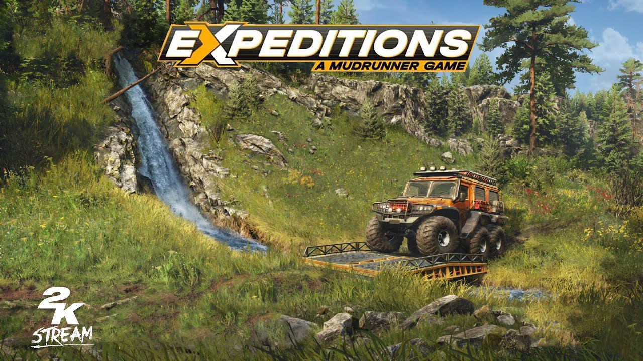 Expeditions: A MudRunner Game - Экспедиция на Карпаты. #1