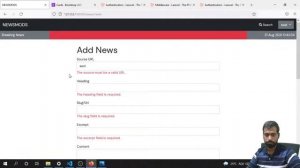 Day 8 - Live news website making in laravel