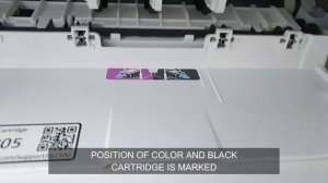 How to Insert HP Ink Cartridge 805 -  HP Printer 2300 Series