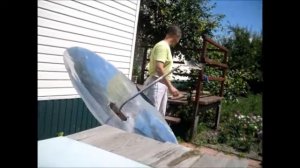 солнечная печь - пожарь яичницу на солнце