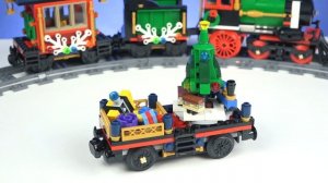НОВОГОДНИЙ ПОЕЗД от LEGO! - Набор на Обзор (10254)