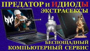 Продавец «Срук», Predator Helios 300 и иДИОДы. Диагностика показала, что ноутбук умер от диагно