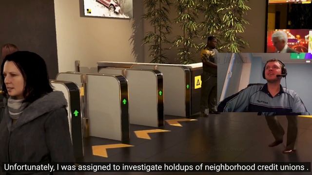 Папич смотрит Лесли Нильсон в Detroit: Become Human смотреть онлайн