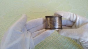 Сколько стоит царское серебро. 84 проба. Кольца для салфеток.
