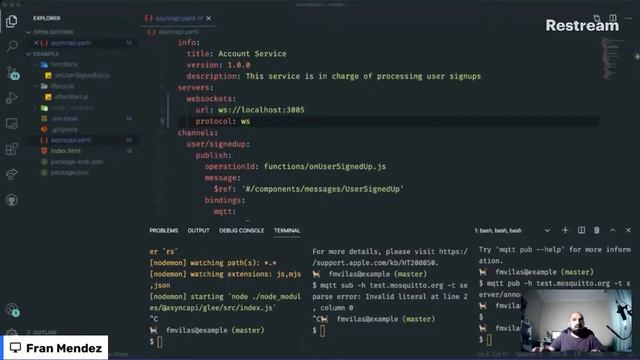Demo PoC AsyncAPI Framework