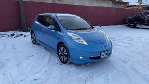 NISSAN LEAF AZE0. Что такое электричка по низу рынка?