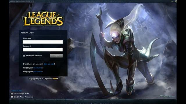 LoL Login Screen - Diana смотреть онлайн