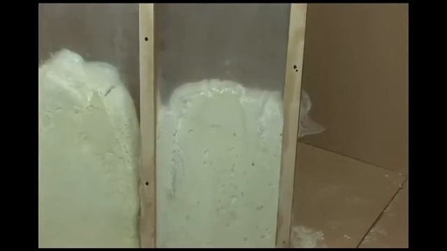 Заливной пенополиуретан  Заливка материала в полость стены смотреть онлайн