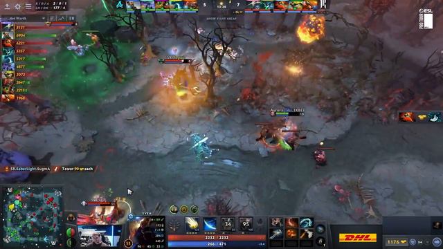 Aurora vs SR - HIGHLIGHTS - DreamLeague Season 22 | Dota 2 смотреть онлайн