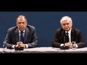 Пресс-конференция С.В.Лаврова и Э.А.Налбандяна