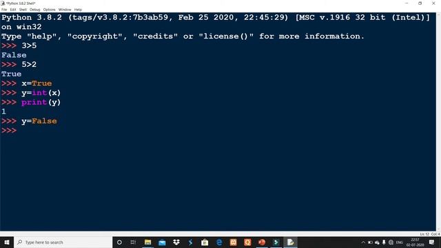 Python Tutorial -5 || Relational Operator|| for absolute beginners||updated version
