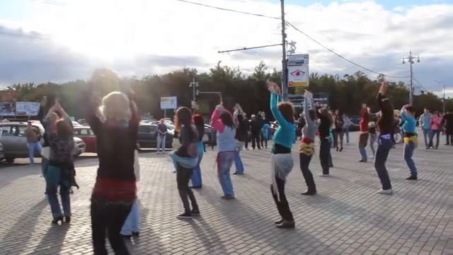 Bellydance Flashmob in Moscow | флешмоб Беллиданс в Москве