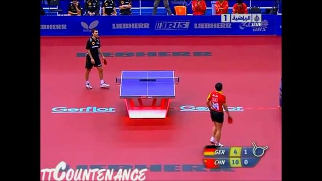 Table tennis - offensive player's chops смотреть онлайн