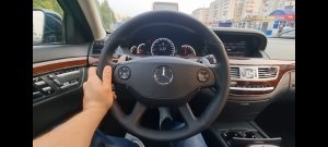 Мерседес w221. Анатомический руль AMG