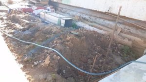 Ура старый фундамент демонтирован и новый залили