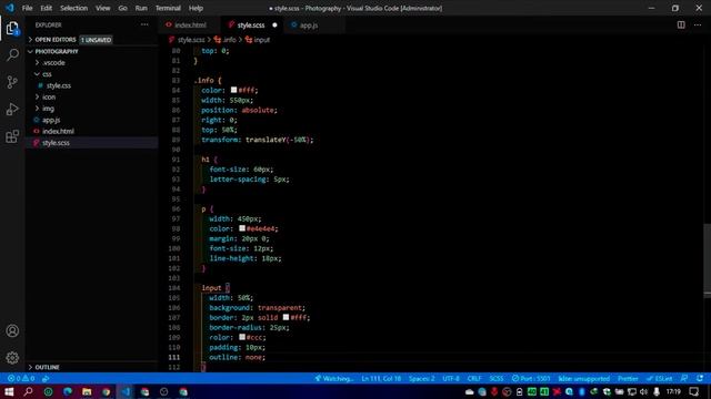 Cara membuat Dynamic Images menggunakan HTML SCSS & JavaScript смотреть онлайн