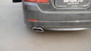 Тюнинг выхлопной системы BMW 550 в кузове F10