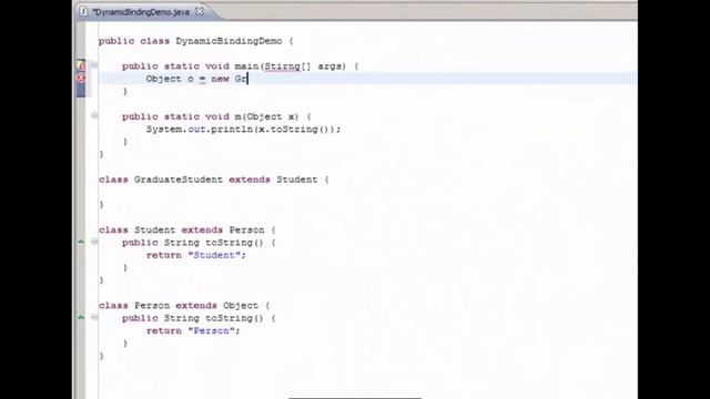 Polymorphism in Java