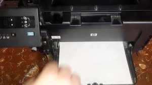 Принтер  Hp M1132 не печатает. Ошибка Е0 (замятие бумаги).