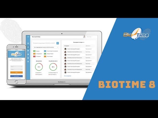 BioTime - Виртуальная проходная