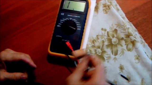 Мультиметр - DM 6243 / Измерение емкости и индуктивности