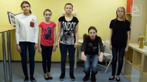 Тренинг в студии «ТелеИдея» - СКОРОГОВОРКИ (часть 2 - в движении)