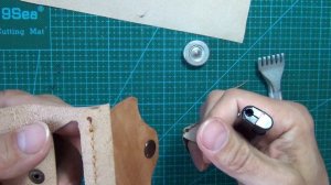 Прозрачный карман кошелька. Шьём кошелек из натуральной кожи