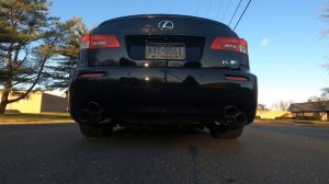Lexus IS F sound launch