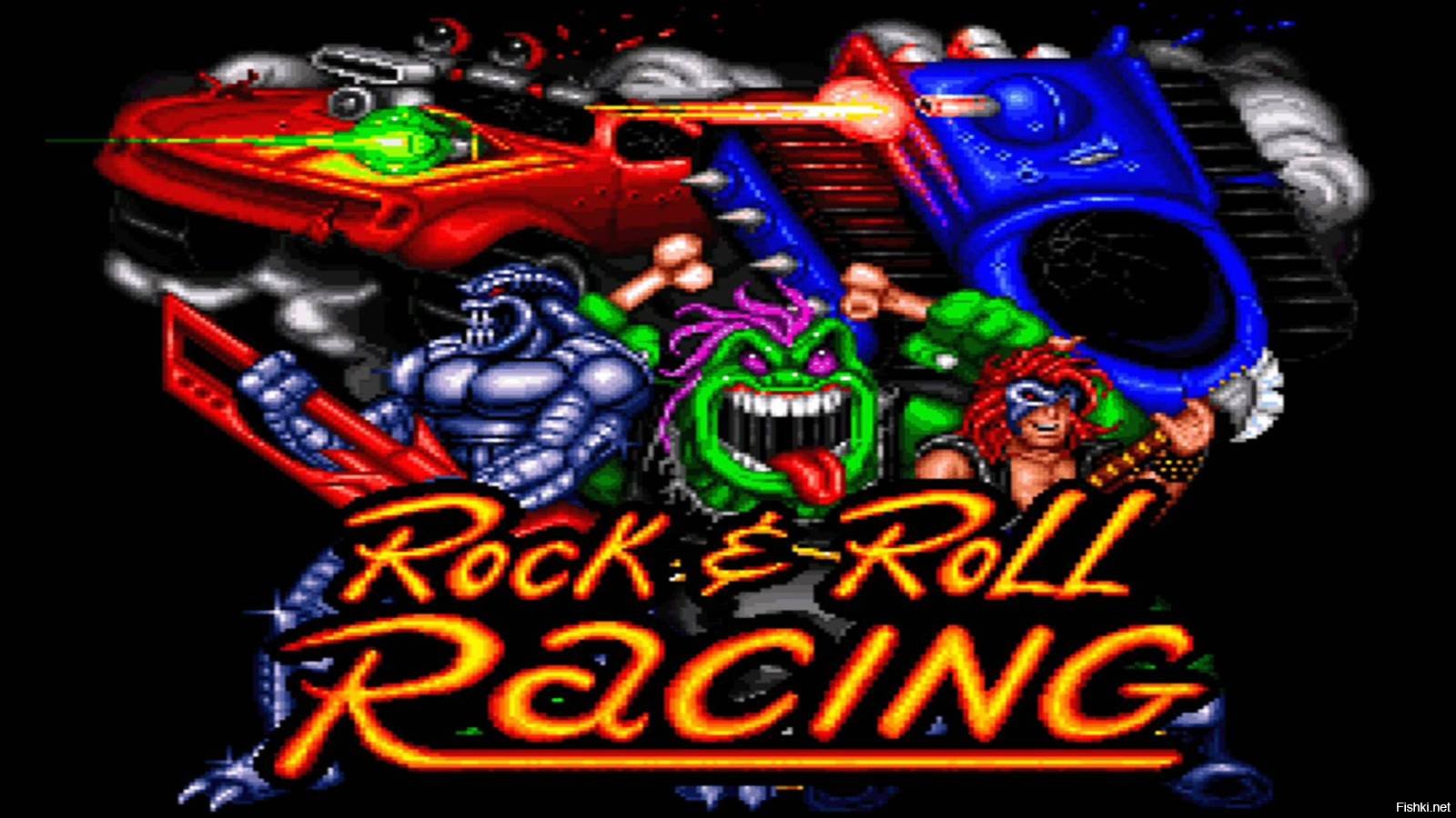 Rock N Roll Racing - вечерние покатухи в стиле в 90-х