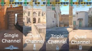 Memory Channels Benchmarks in CS2 | DX11 vs Vulkan